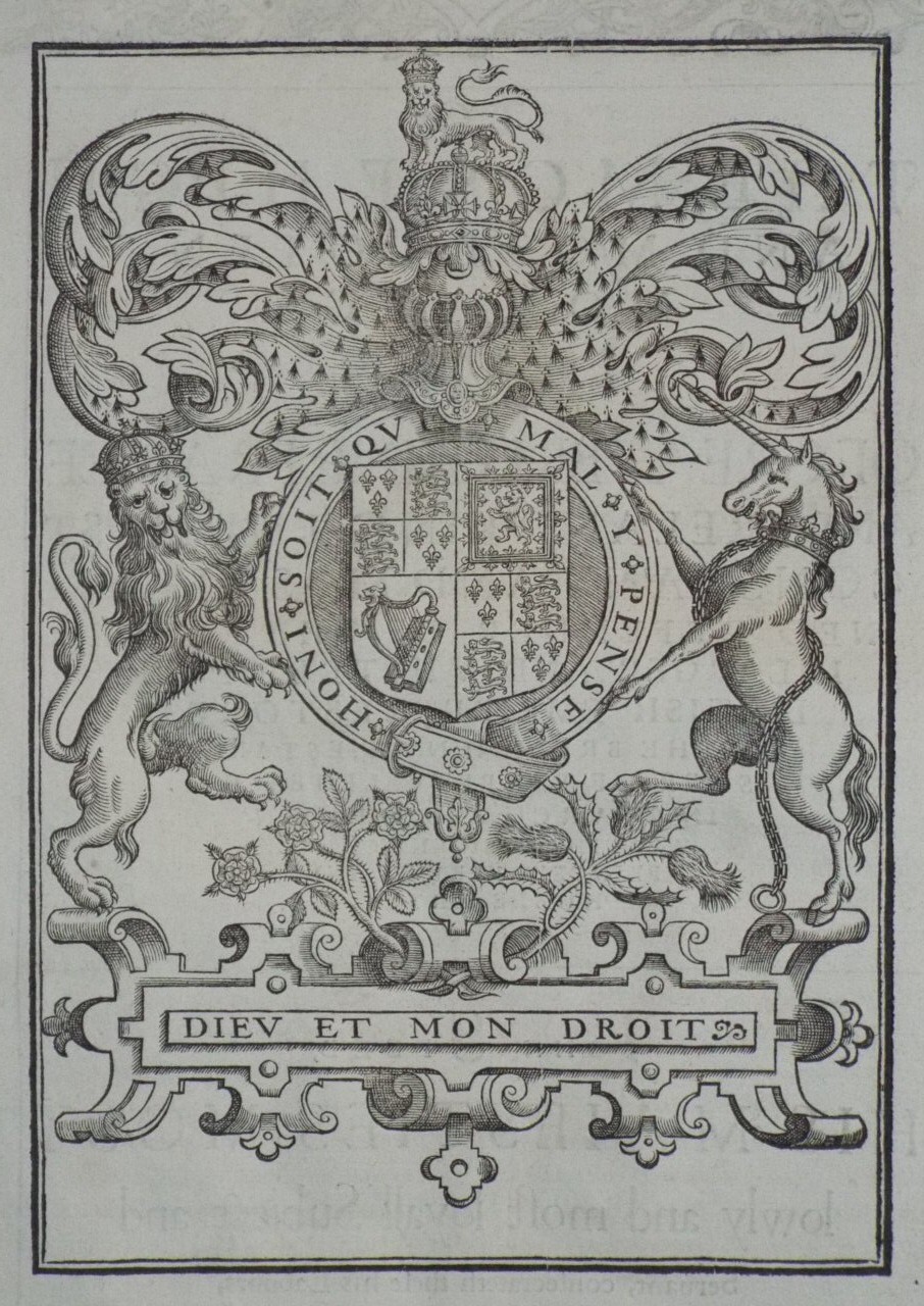 Print - (Arms of King James I)